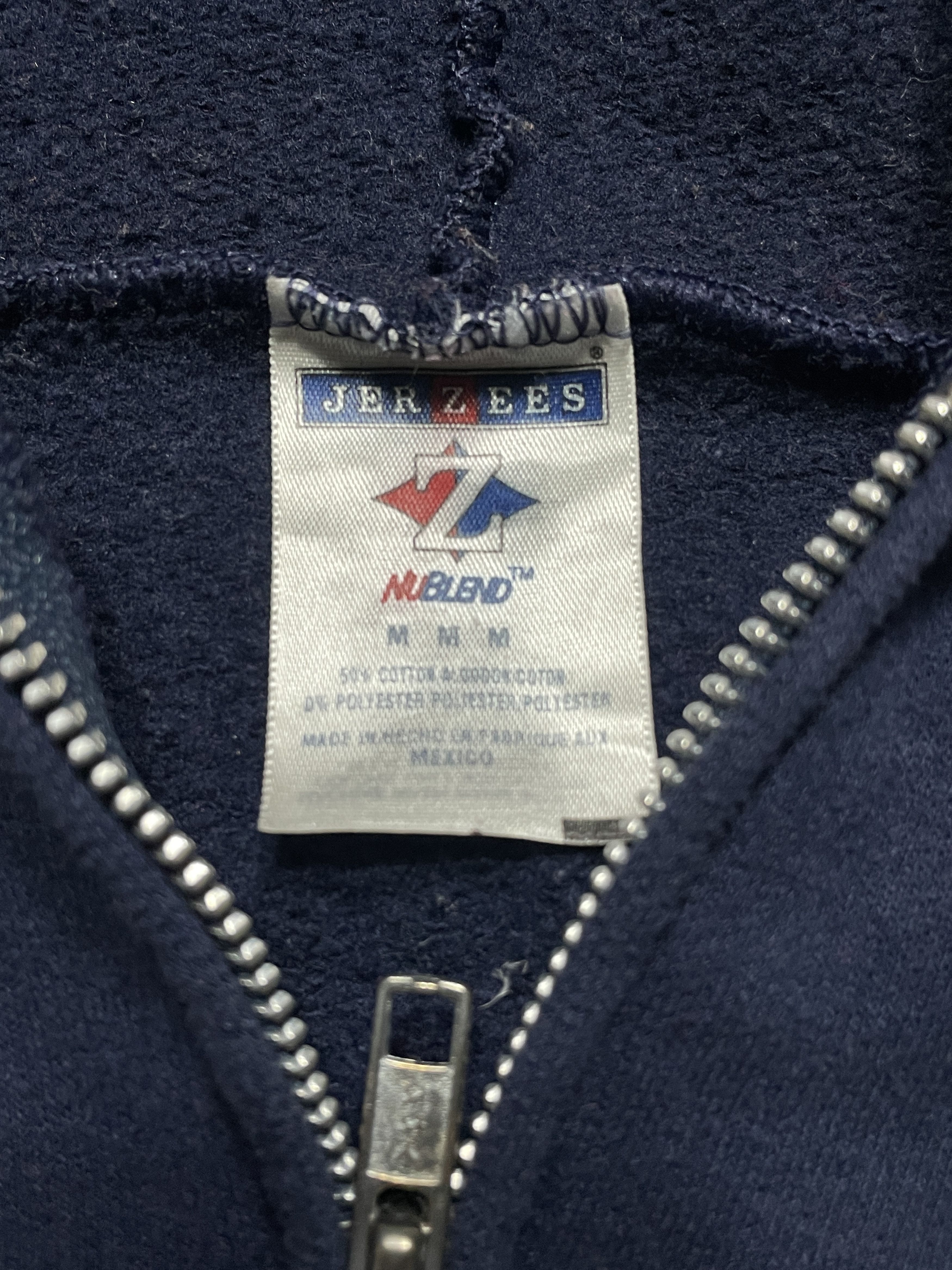 Jerzees RARE Jerzees Mexico Hoodie Zip Boxy Fit Cozy Size US XS / EU 42 / 0 - 5 Thumbnail