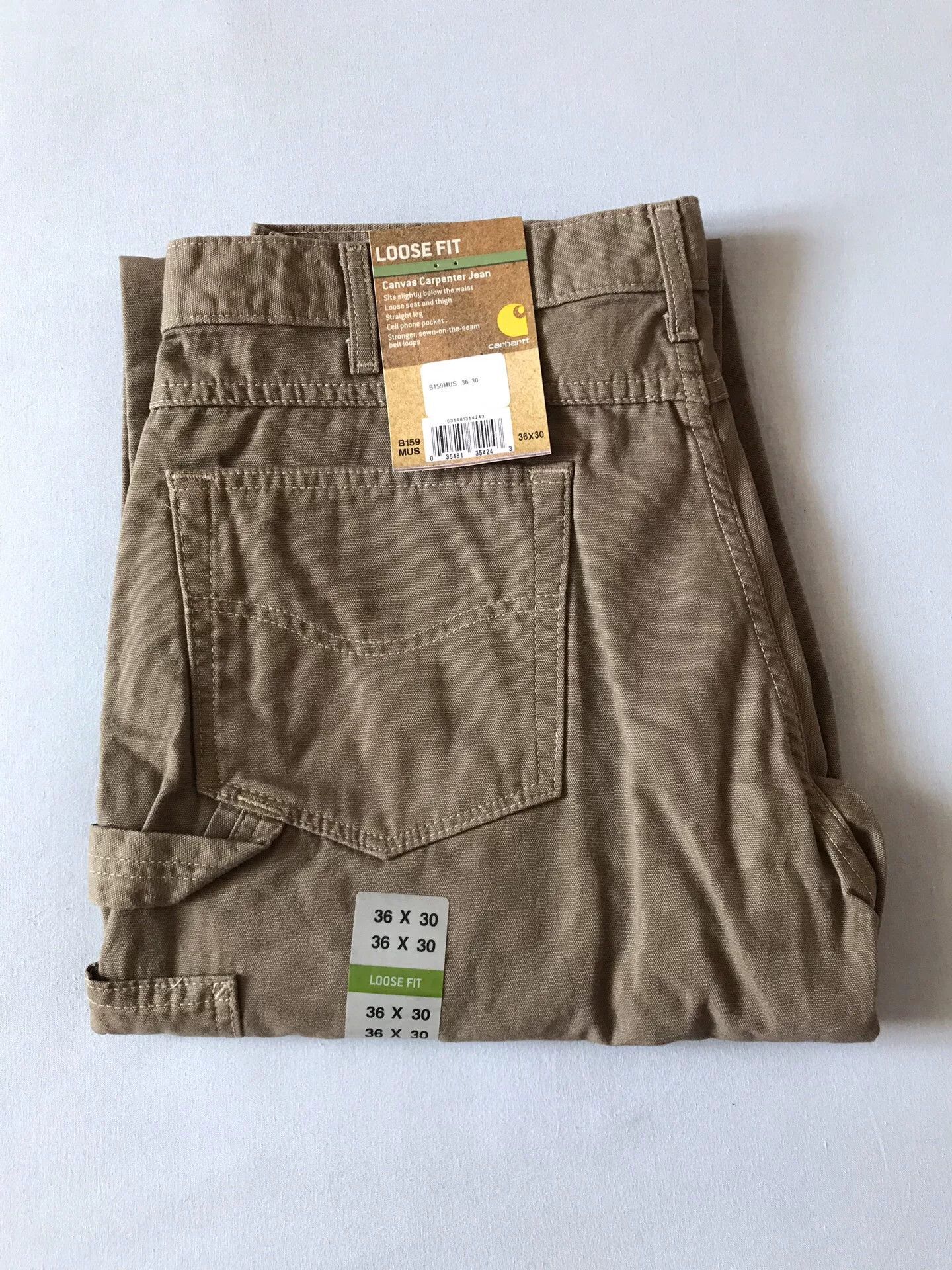Carhartt Carhartt B159 Canvas Work Pants Size US 36 / EU 52 - 1 Thumbnail