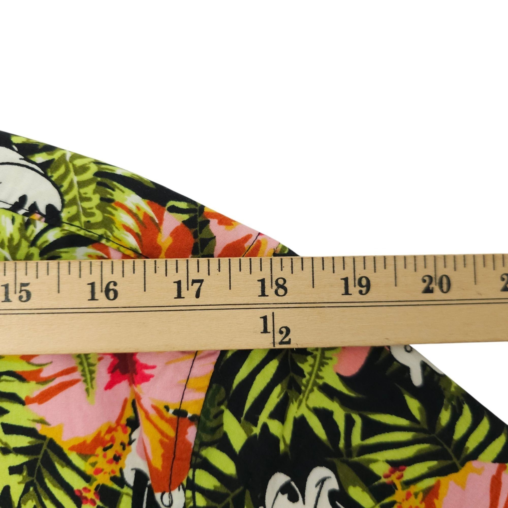Disney Disney Mickey Mouse Button Down Shirt Small Tropical Floral Size US S / EU 44-46 / 1 - 20 Thumbnail