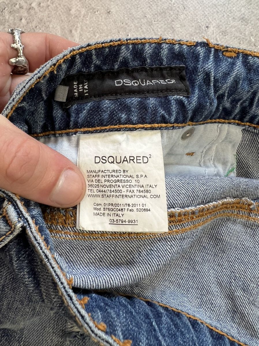 Dsquared2 Dsquared distressed luxury jeans shorts Size US 30 / EU 46 - 12 Thumbnail