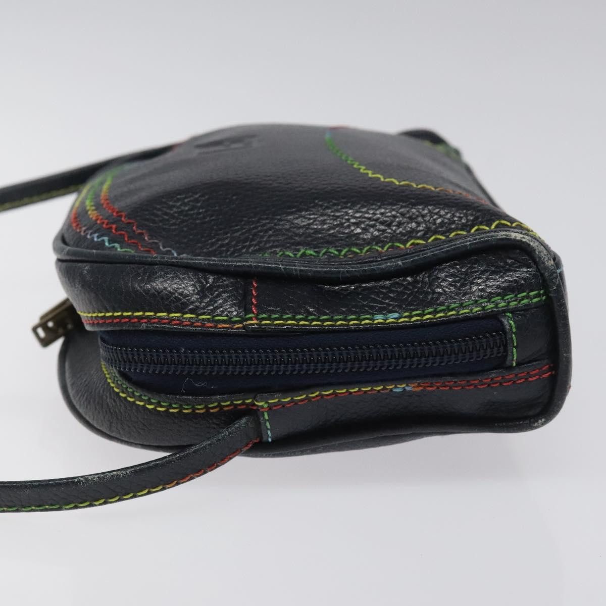 Fendi FENDI Shoulder Bag Leather Navy Size ONE SIZE - 5 Thumbnail