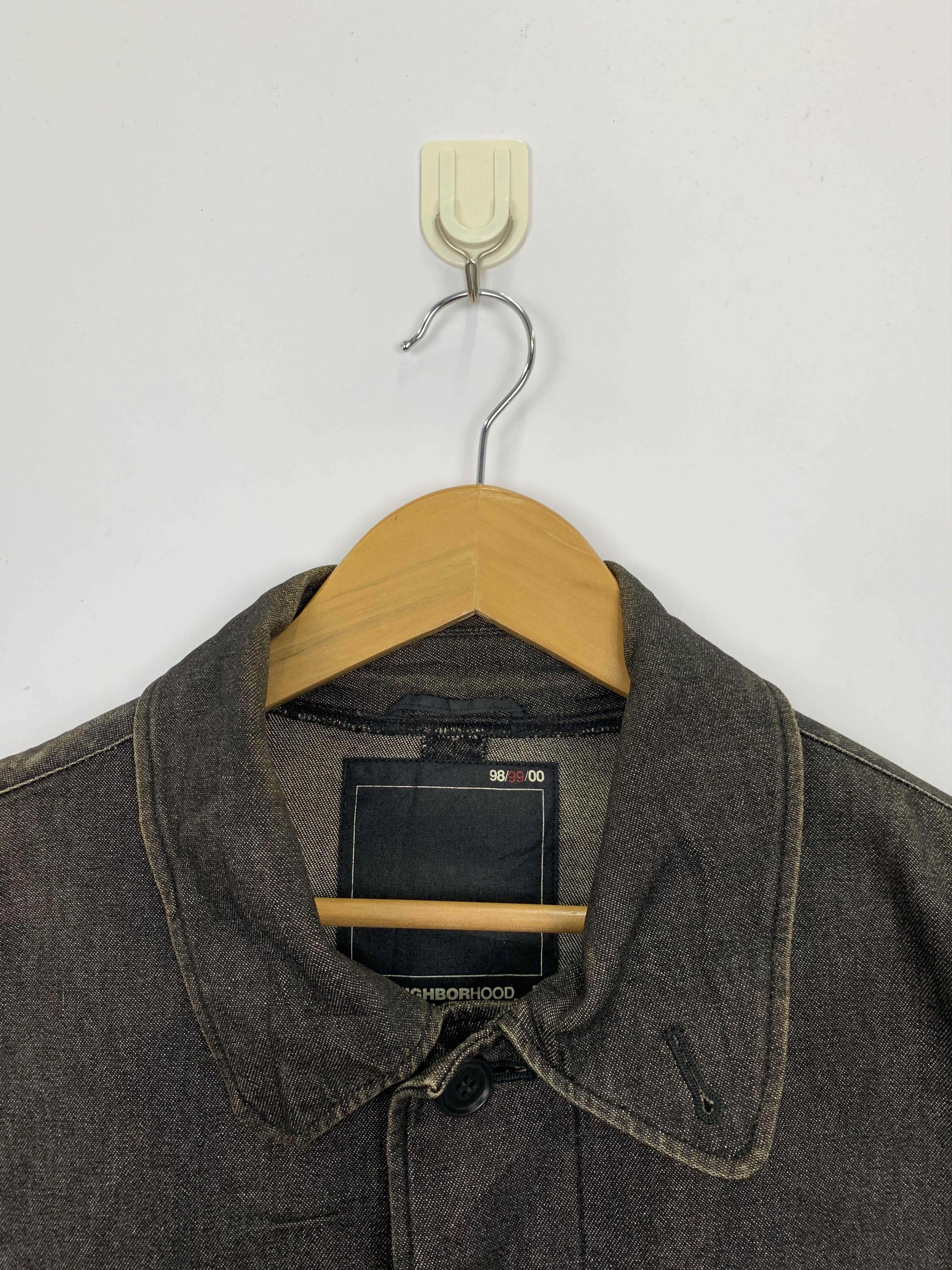 Neighborhood Vintage Neighborhood Denim Jacket With Patches J0785 Size US L / EU 52-54 / 3 - 9 Thumbnail