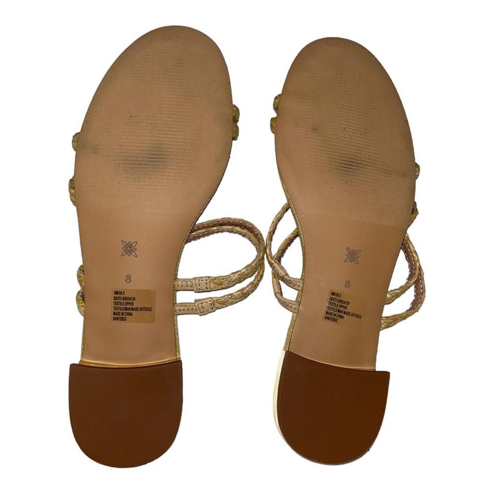 Designer BCBGeneration l NWOT Dexti Straw Sandals Size 8 Size US 8 / IT 38 - 7 Thumbnail