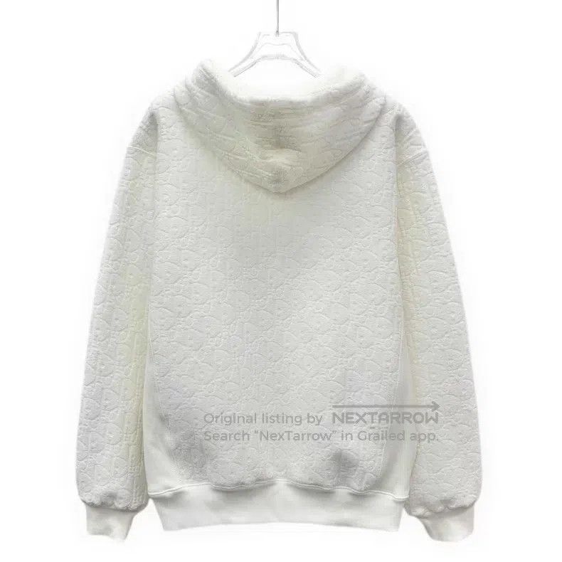 Dior Dior White logo jacquard full print cotton hooded drawstri Size US S / EU 44-46 / 1 - 2 Thumbnail