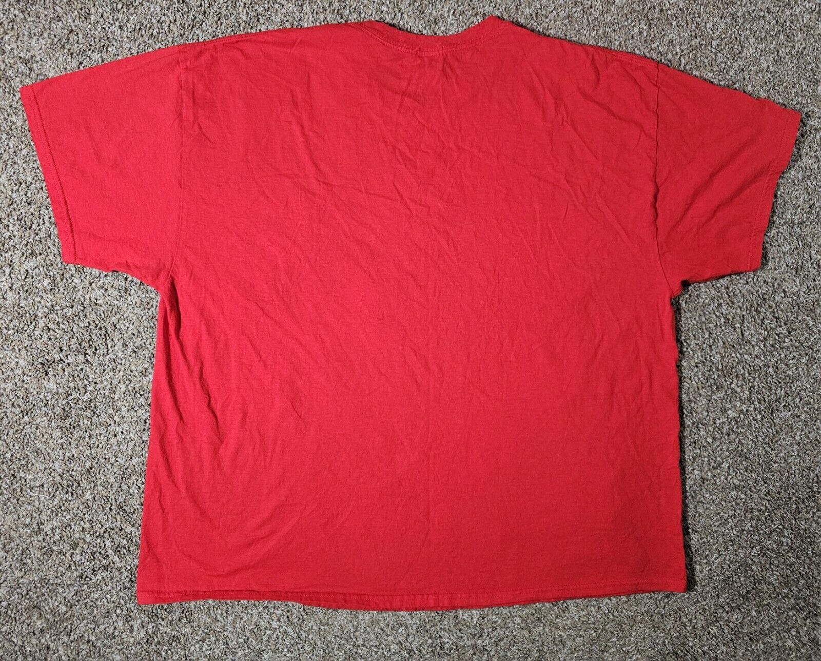 Gildan 3XL Gildan Heavy Cotton leaf leaves red shirt Size US XXL / EU 58 / 5 - 5 Thumbnail
