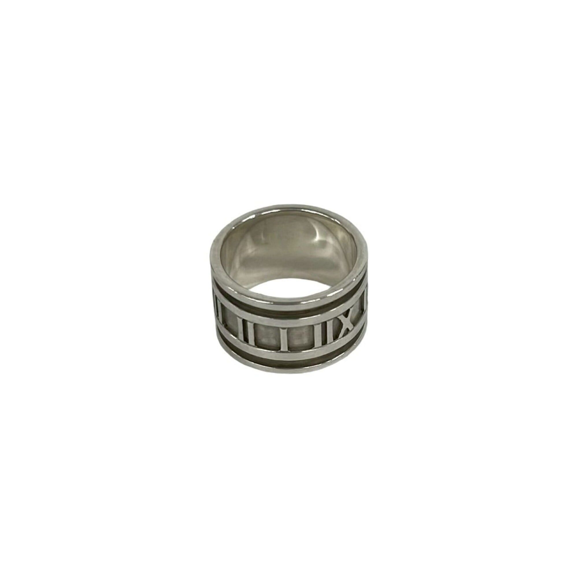 Tiffany & Co. TIFFANY&Co. Tiffany Wide Atlas Ring, Sterling Silver 925, Men's and Women's Accessory, Silver, 30498 Size ONE SIZE - 1 Thumbnail