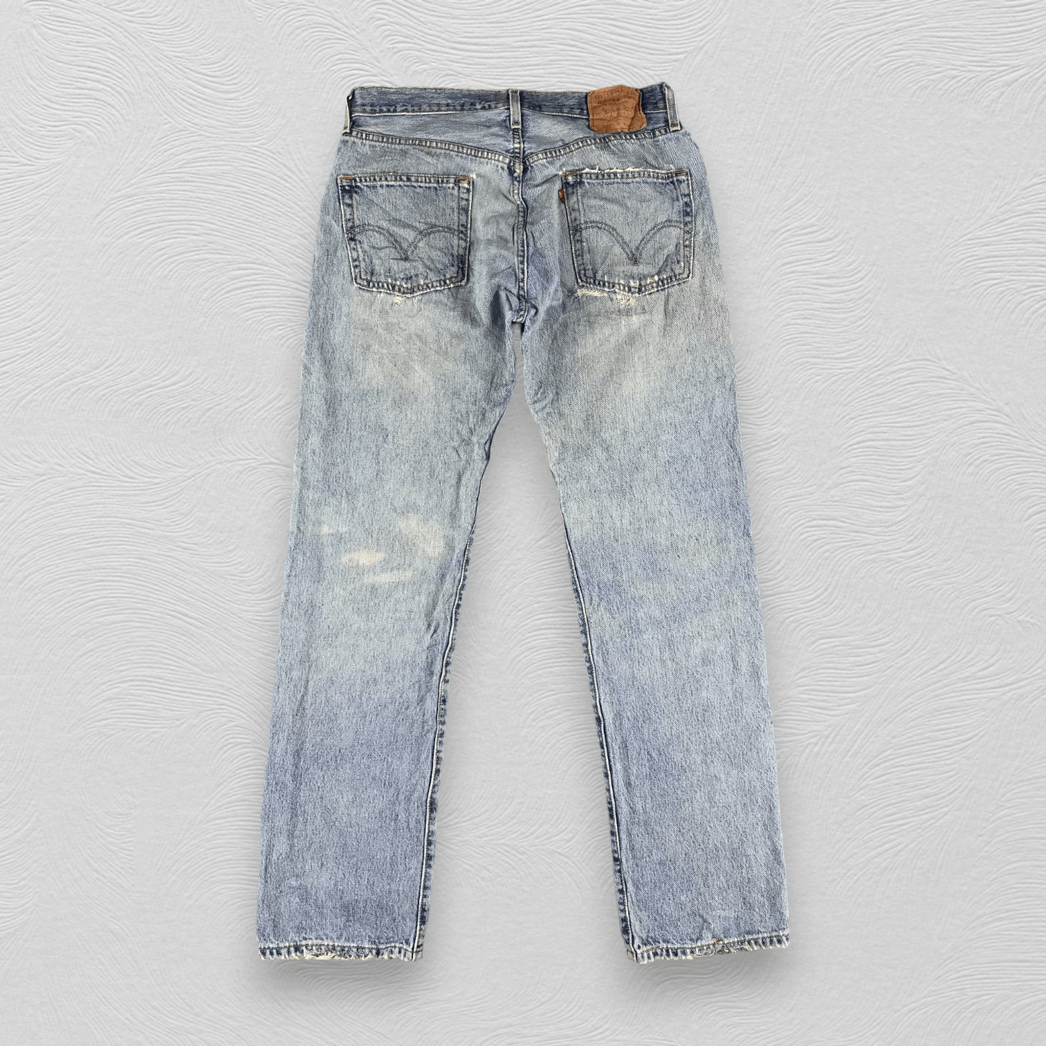 Levi's Vintage Levis 501 Jeans Dirty Wash Denim Kj1412 Size US 34 / EU 50 - 2 Thumbnail