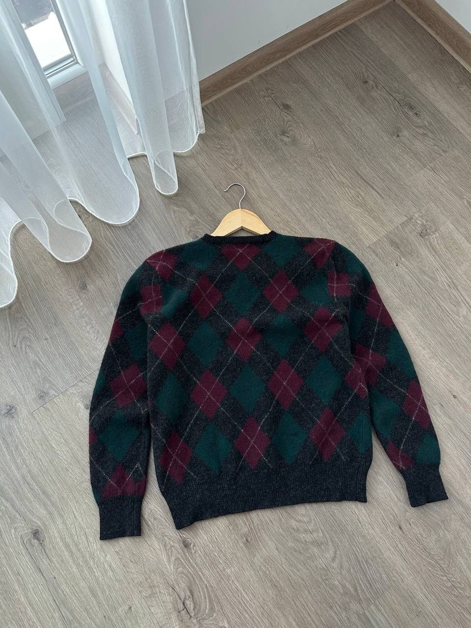 Polo Ralph Lauren × Vintage Vintage Polo Ralph Lauren Diamond W’s Sweater Lana Wool Size L / US 10 / IT 46 - 10 Thumbnail