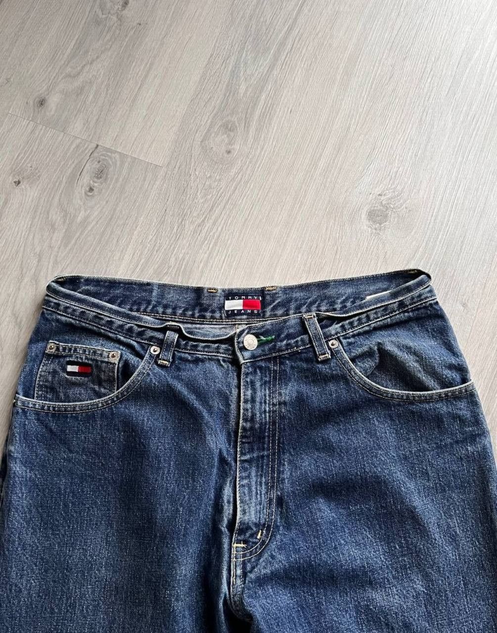 Tommy Jeans Vintage 90s Tommy Baggy Jeans Size US 34 / EU 50 - 3 Thumbnail