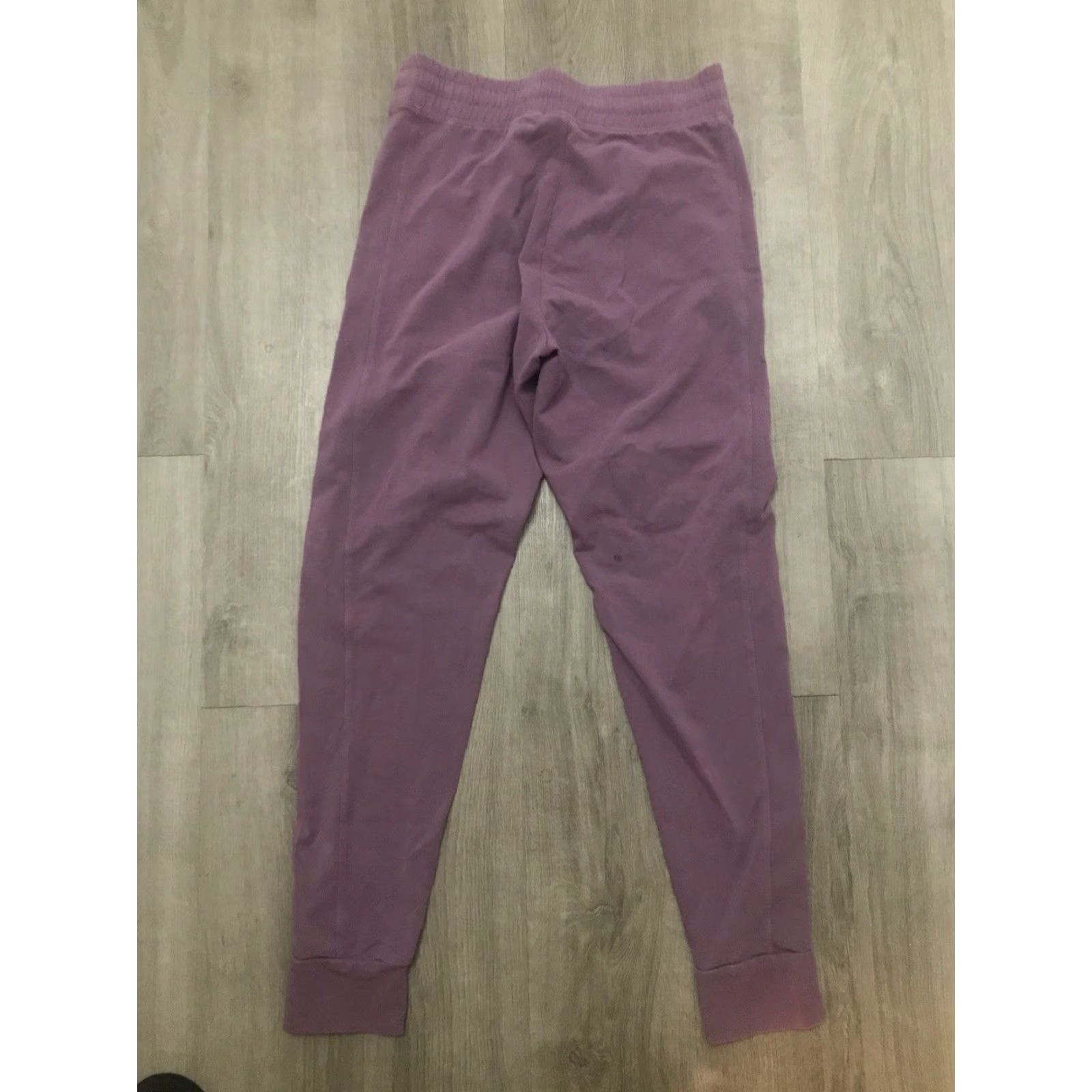 Victoria's Secret VICTORIA'S SECRET PINK Sweatpants M Women Violet Logo Sweatpants Fleece Drawstring Pockets Oversized Relaxed Fit Activewear Size 32" / US 10 / IT 46 - 2 Thumbnail
