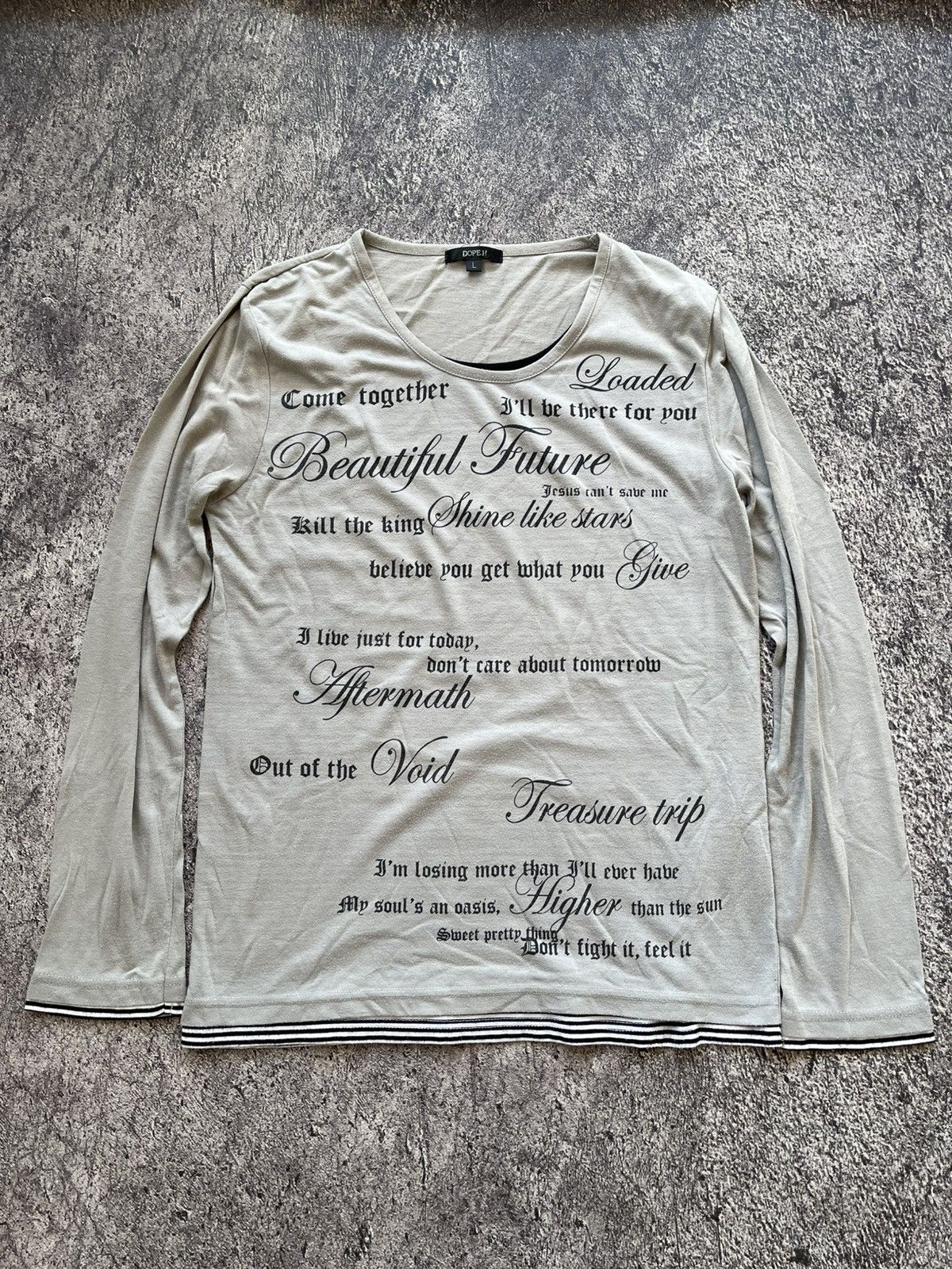 Japanese Brand Y2K Dipeh ifsixwasnine longsleeve Size US L / EU 52-54 / 3 - 1 Thumbnail