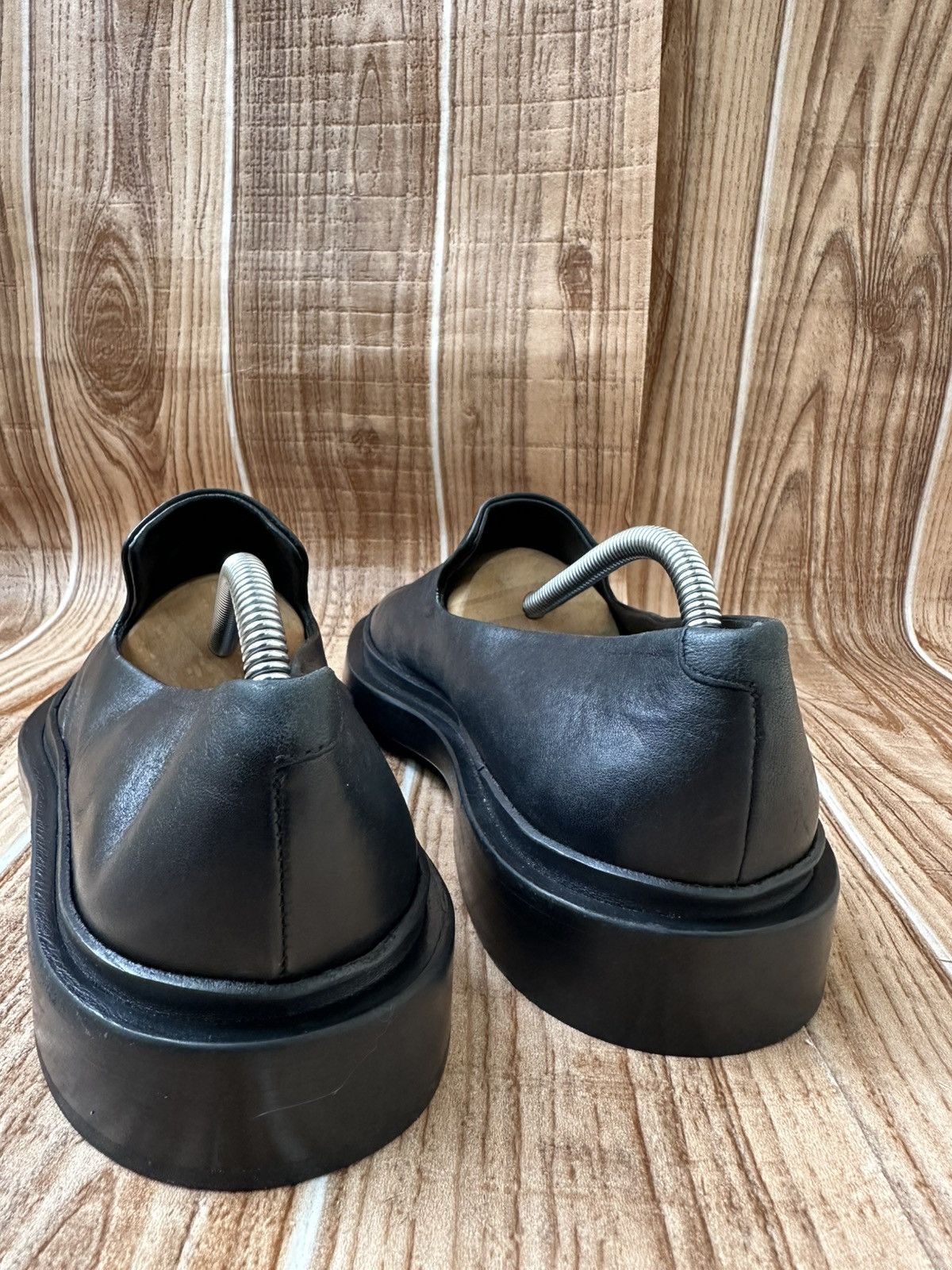 Jil Sander Jil Sander Flat Leather Black Loafer Size US 7 / EU 40 - 16 Thumbnail