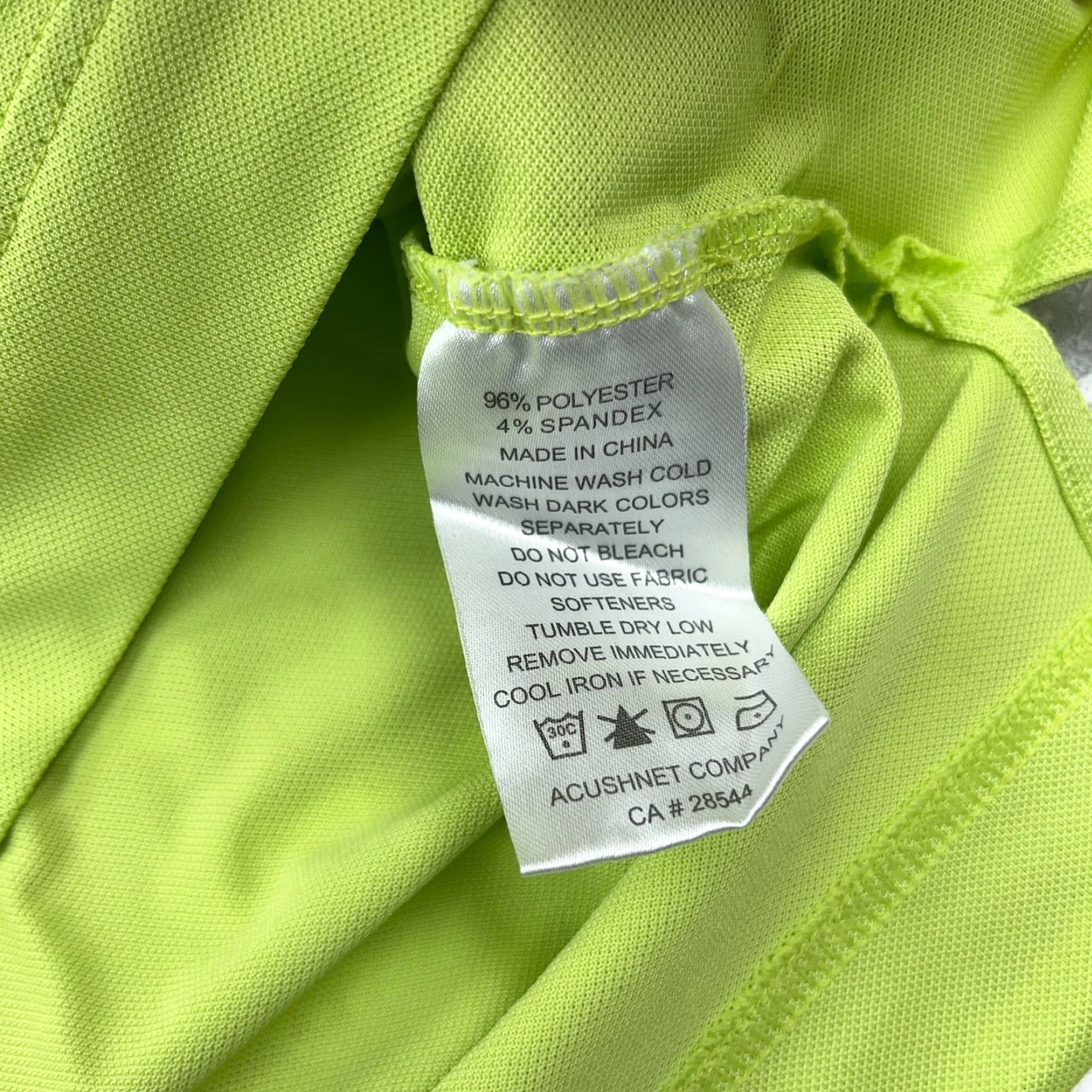 Footjoy FootJoy Polo Shirt Men M Green Performance Golf Wicking Quick Dry Lime Shirt Mens Short Sleeve Polo Size US M / EU 48-50 / 2 - 5 Thumbnail