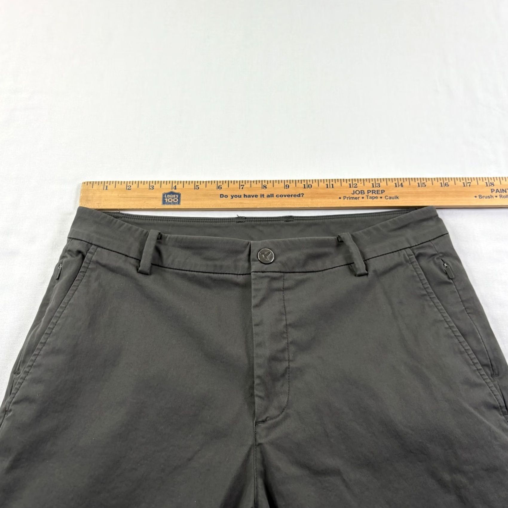 Vintage Bird Dogs Pants Mens 32x28 Gray Tapered Chino Regular Front Zip Logo Accents Casual 90s? Not applicable Size US 32 / EU 48 - 4 Thumbnail