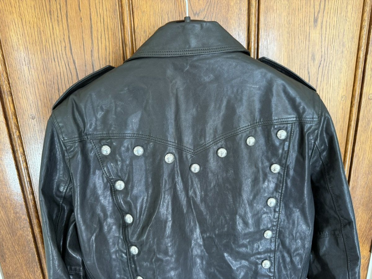 Saint Laurent Paris SS15 Holy Grail Saint Laurent studded leather biker jacket Size US M / EU 48-50 / 2 - 21 Thumbnail