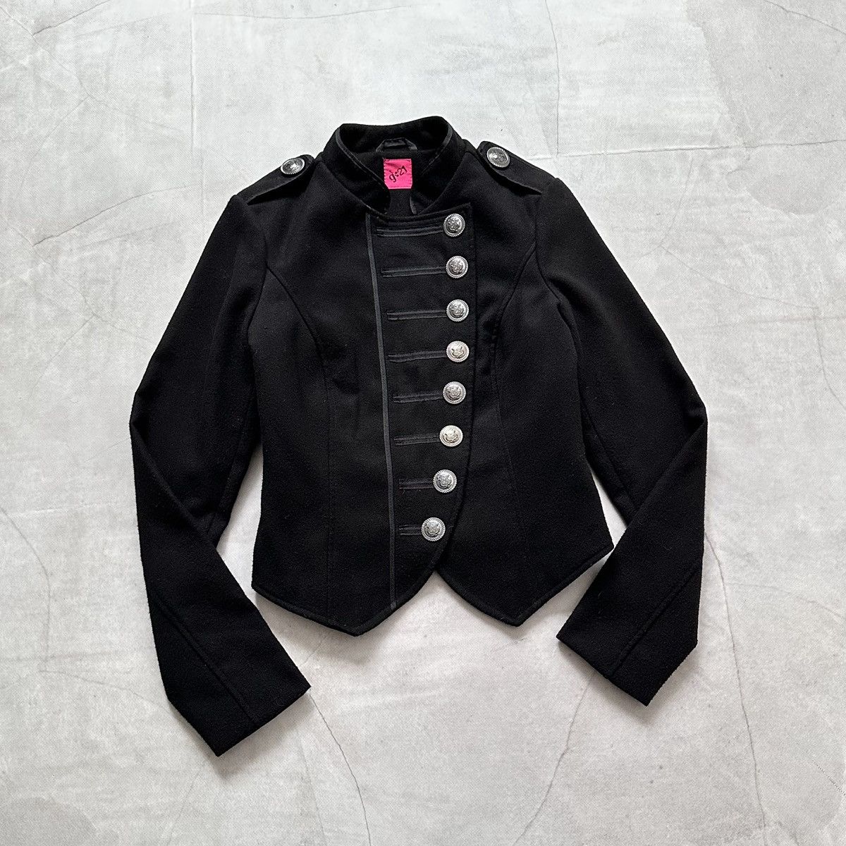 00s Napoleon Military Jacket Gothic Coat PPFM Balmain Vibe