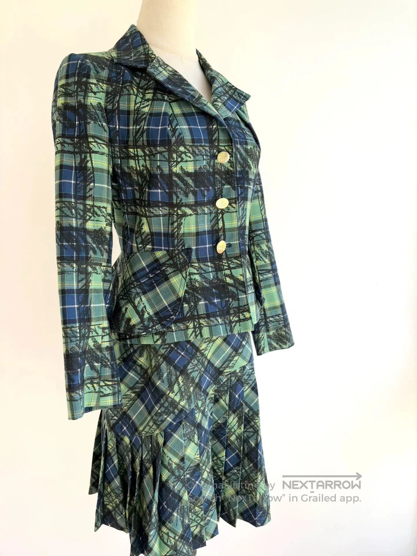 Vivienne Westwood vivienne westwood green plaid suit set. Size M / US 6-8 / IT 42-44 - 4 Thumbnail