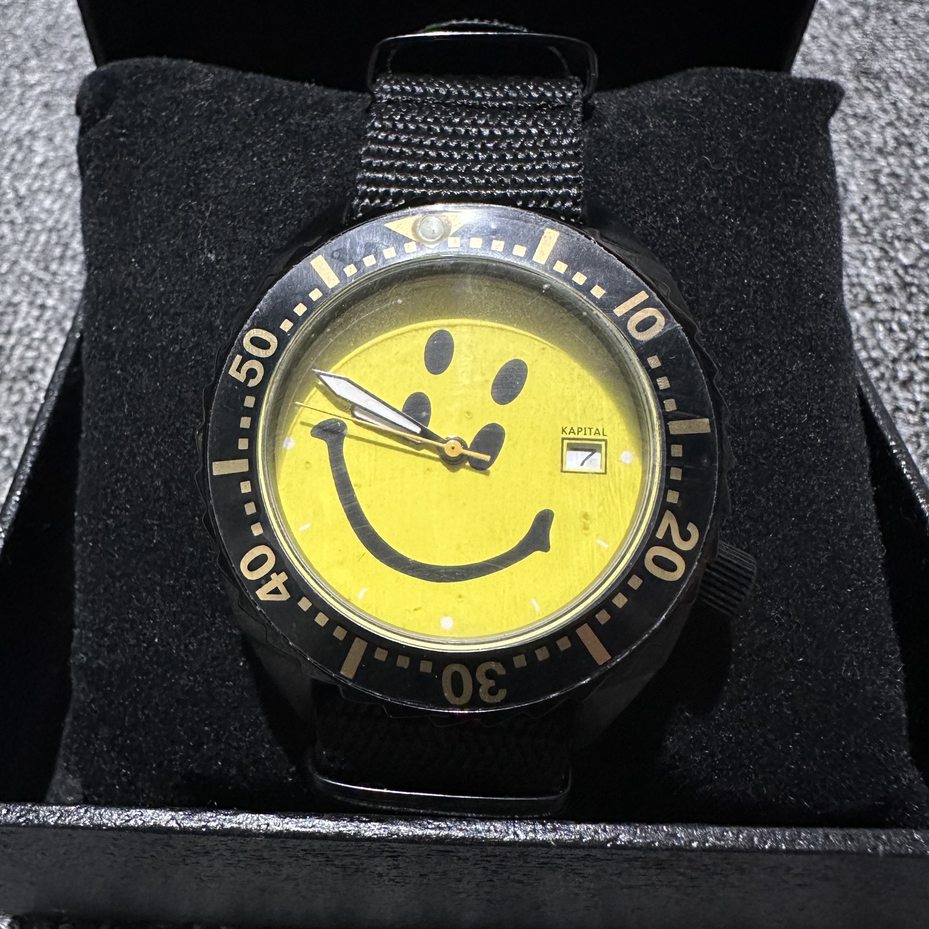 Kapital × Kapital Kountry Kapital Smiley Face Watch Size ONE SIZE - 2 Thumbnail