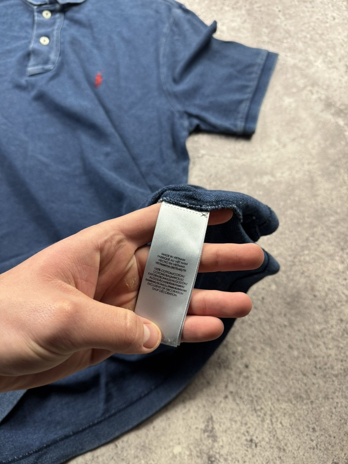 Polo Ralph Lauren POLO RALPH LAUREN VINTAGE Y2K DENIM RUGBY POLO LONGSLEEVE Size US M / EU 48-50 / 2 - 6 Thumbnail