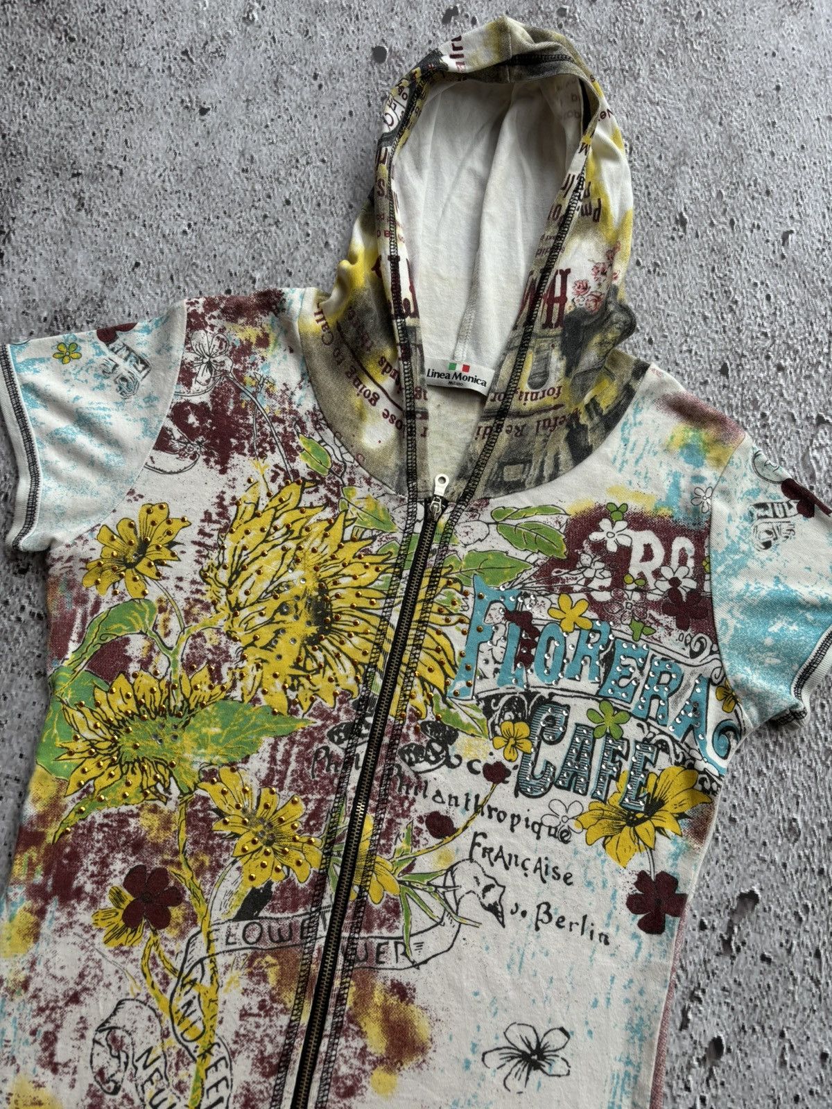 Hysteric Glamour Y2k Linea Milano Punk Style Zip tee Size M / US 6-8 / IT 42-44 - 7 Thumbnail