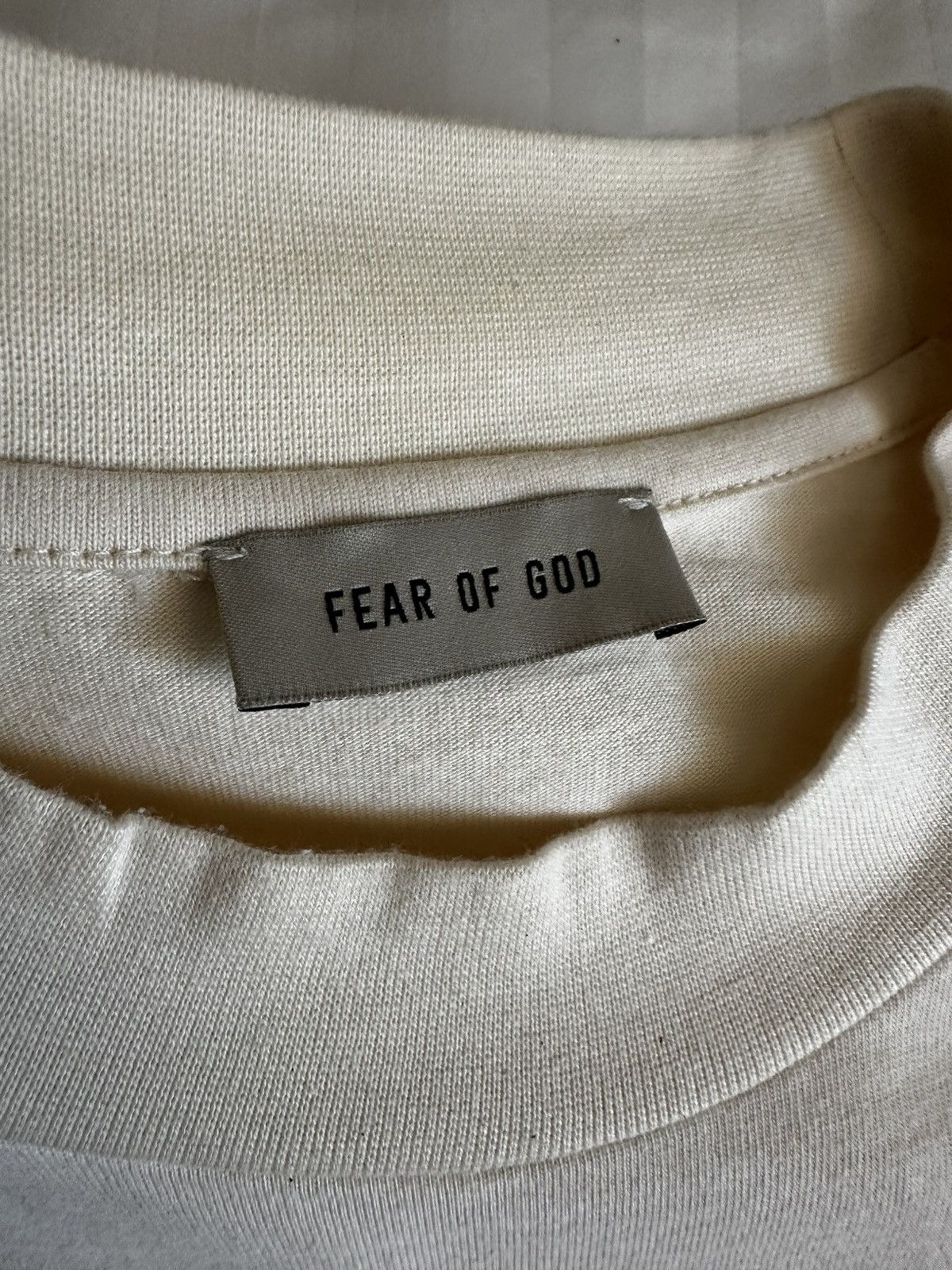 Fear of God 100% heavy cotton lounge tee Size US M / EU 48-50 / 2 - 5 Thumbnail