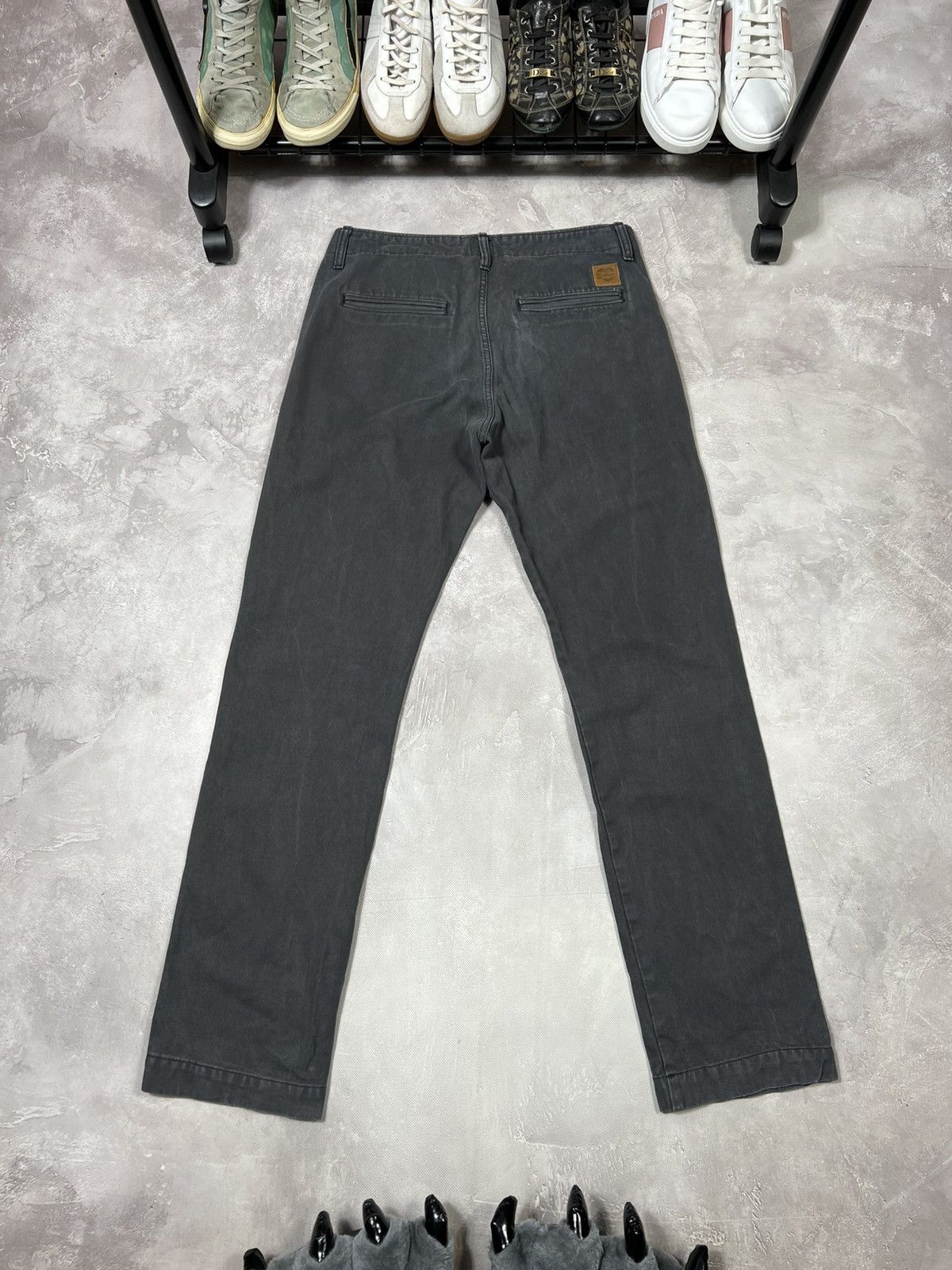 Carhartt × Vintage Vintage Carhartt Distressed Y2k Loyalty Pants Heavy Coton Size US 33 - 1 Thumbnail