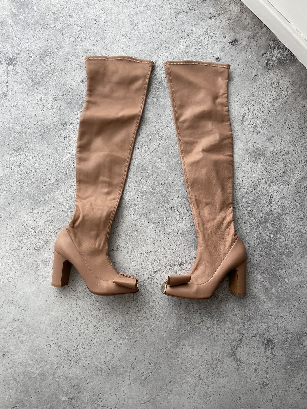 Valentino Valentino Garavani Thigh High Heels Over The Knee boots Size US 10 / IT 40 - 8 Thumbnail