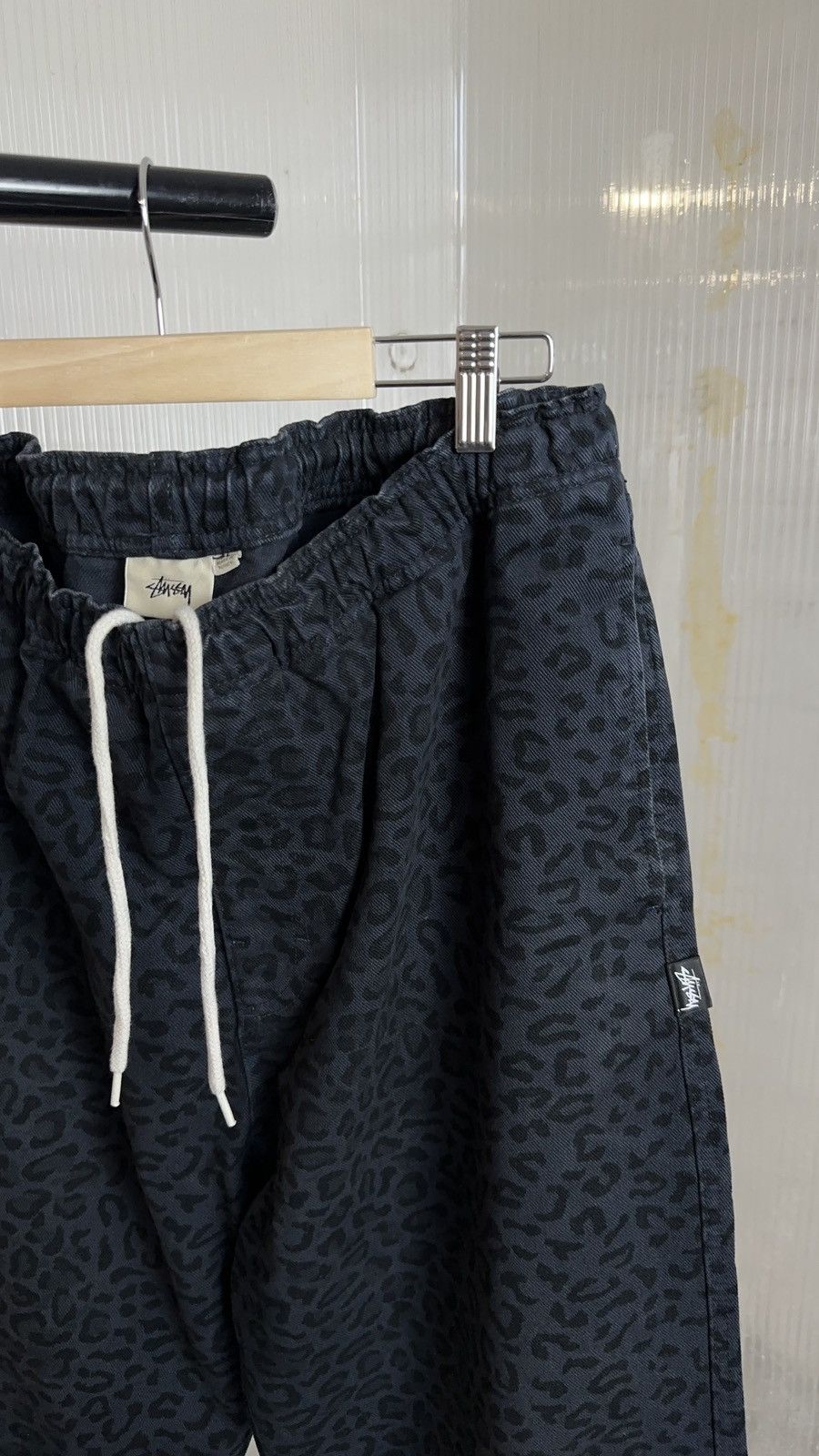 Stussy Stussy Leopard Beach Pants Easy Navy Size US 34 / EU 50 - 2 Thumbnail