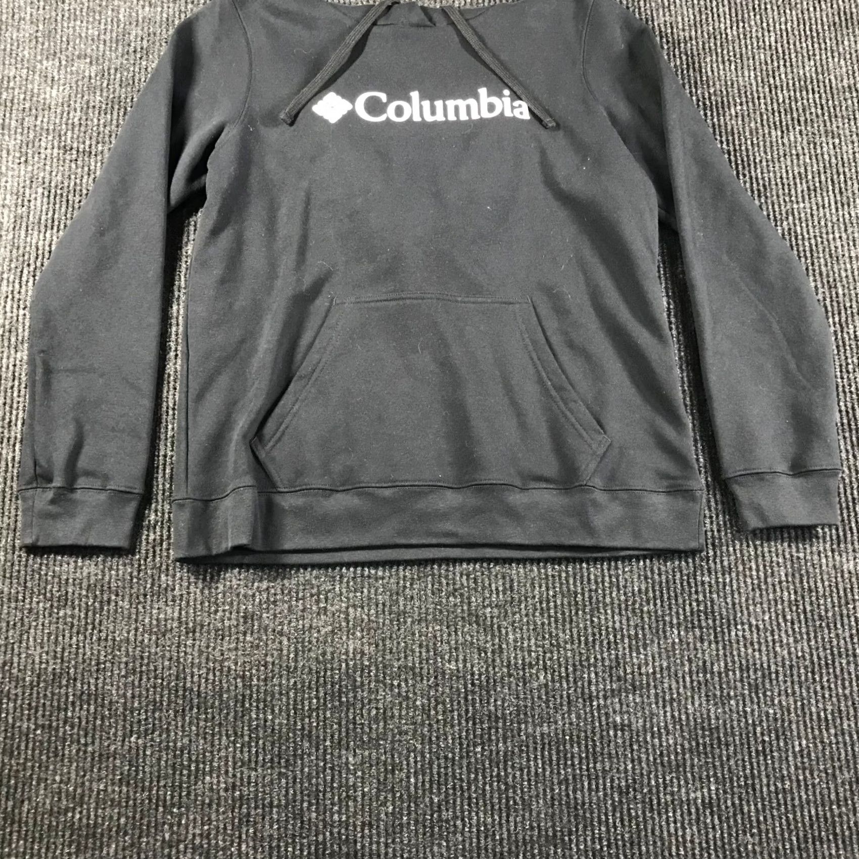 Logo 7 VINTAGE? No — Columbia Trek Graphic Hoodie Womens M Black Logo Sweatshirt AL9594-009 NWT Size M / US 6-8 / IT 42-44 - 3 Thumbnail
