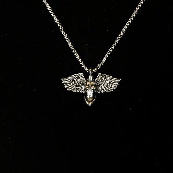 Jewelry Mashiko x Naoko Wings Punk Necklace Grunge Chain Size ONE SIZE - 6 Thumbnail