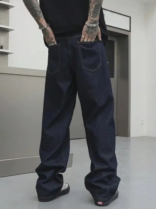 Japanese Brand × Vintage Vintage RETRO Y2K 90s jeans denim Size US 36 / EU 52 - 3 Thumbnail
