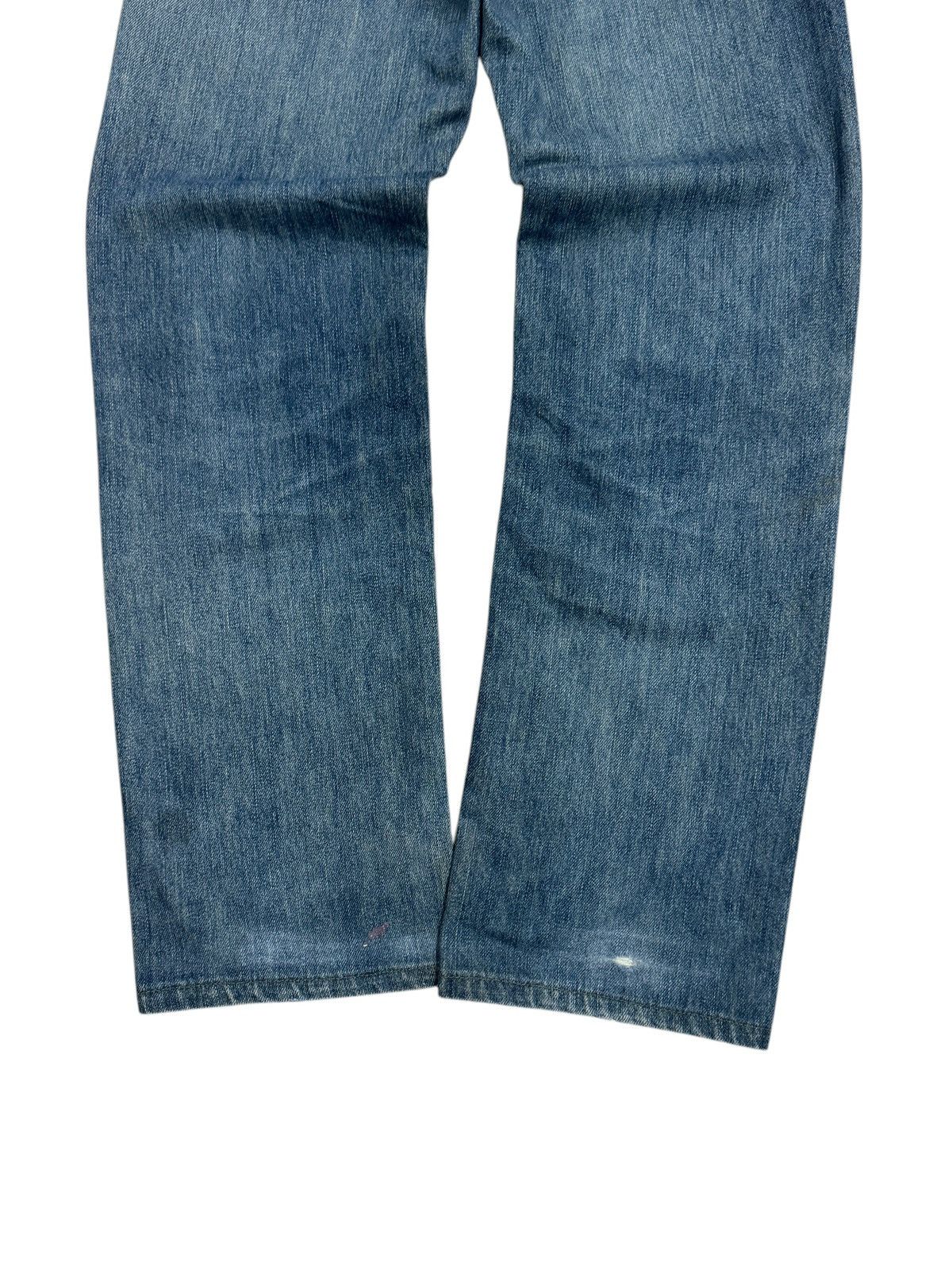 Edwin × Vintage EDWIN 403 DISTRESSED DESIGN DENIM JEANS Size US 28 / EU 44 - 14 Thumbnail