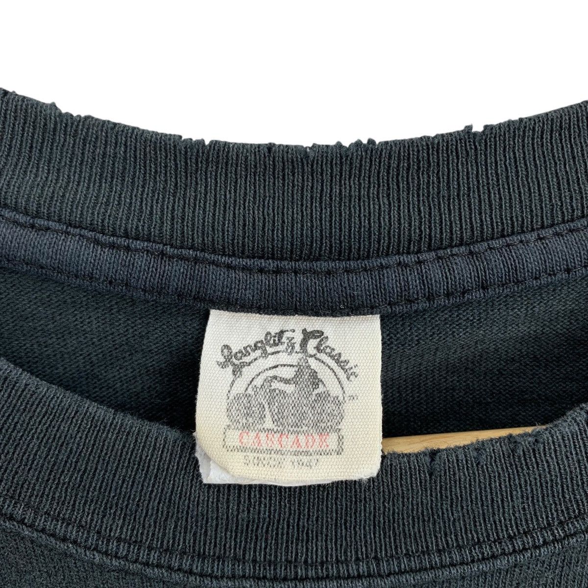 Vintage LANGLITZ LEATHER Cascade Motorcycle Rider Tshirt Size US M / EU 48-50 / 2 - 7 Thumbnail