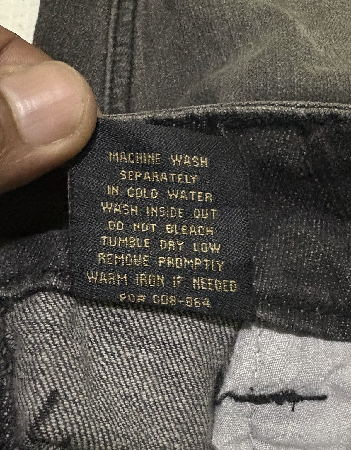 Vintage Celebrity Pink Jeans Streetwear Flared Denim Size US 28 / EU 44 - 21 Thumbnail