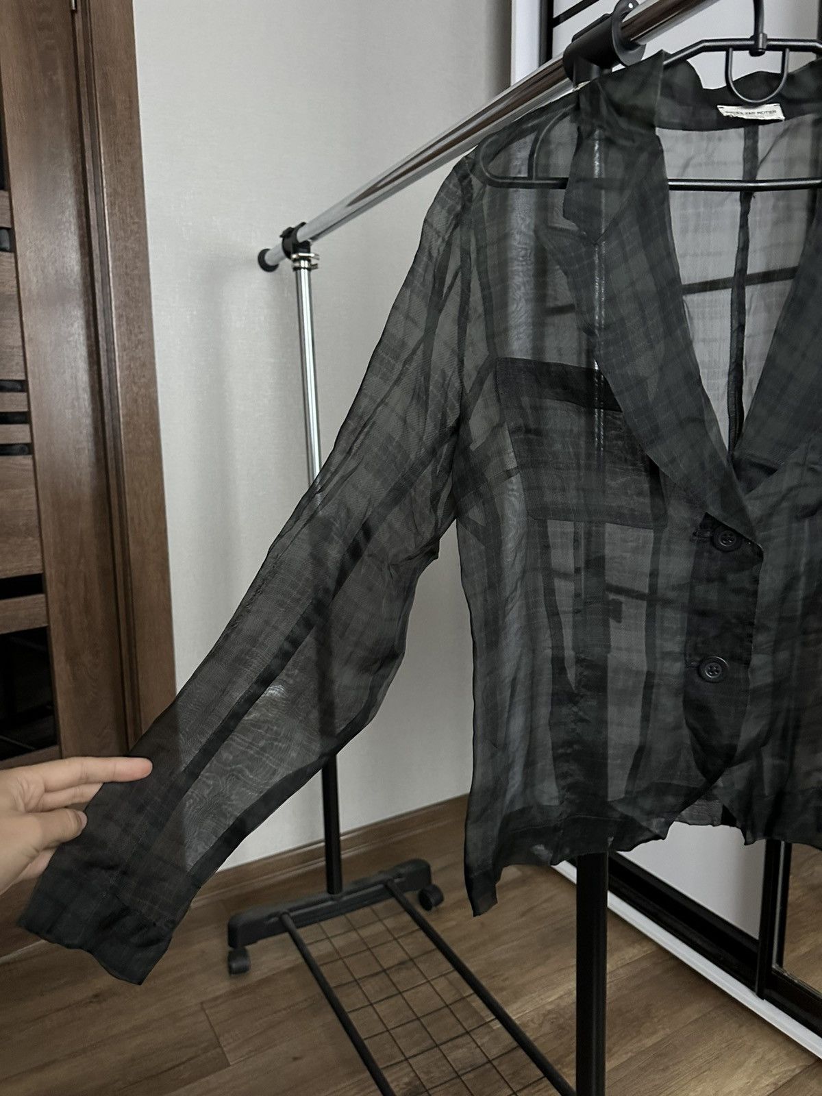 Dries Van Noten Dries Van Noten Silk Blazer Jacket Shirt Long Sleeve Size S / US 4 / IT 40 - 6 Thumbnail