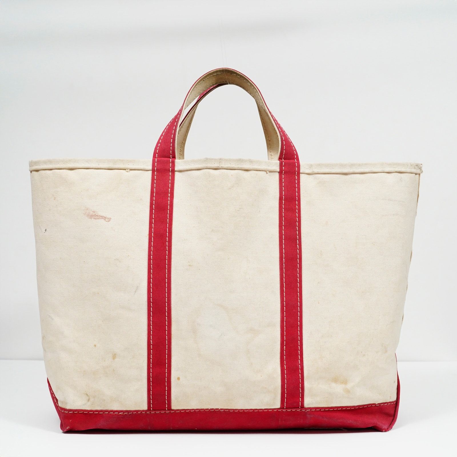 L.L. Bean Vintage 1980s L.L. Bean Boat and Tote Canvas Bag USA Rare Size ONE SIZE - 1 Thumbnail
