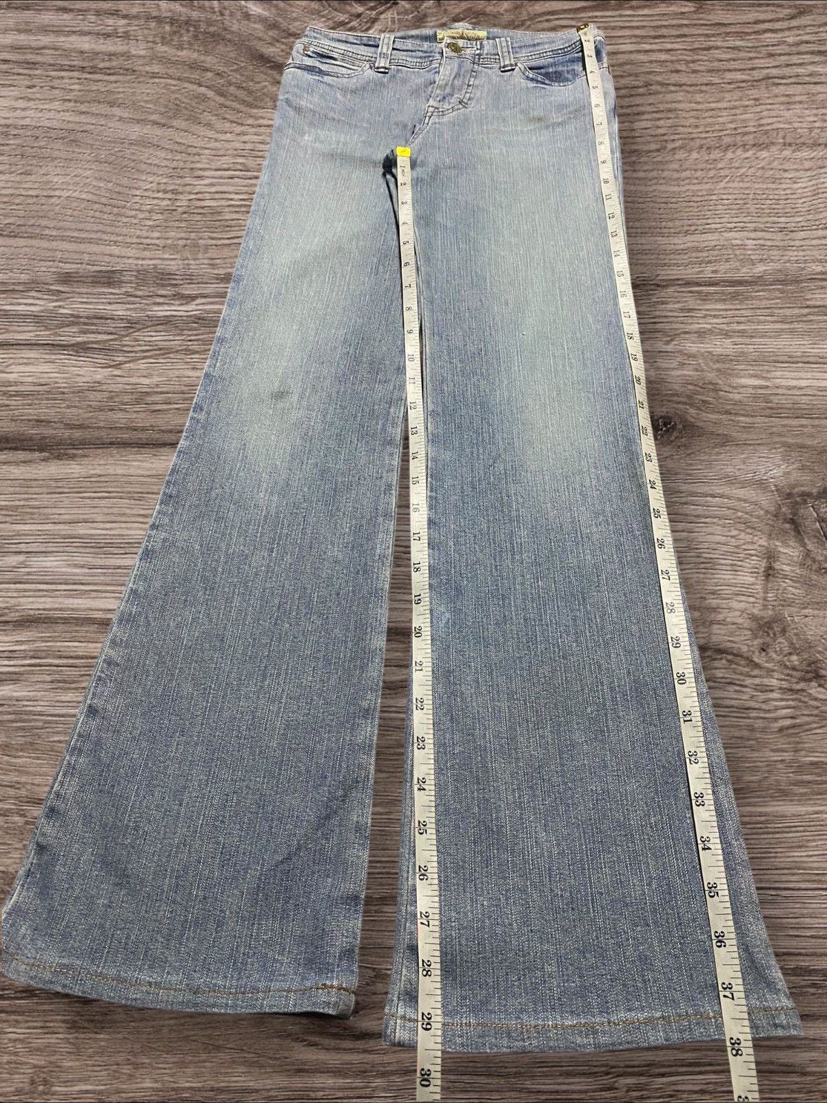EFFECTOR Vintage Japan Brand Effect Quaint Flare Rna Jeans Size US 26 / EU 42 - 9 Thumbnail