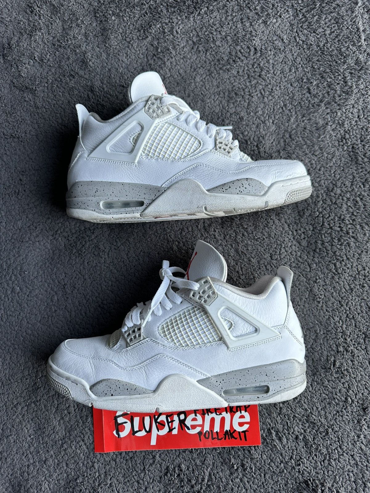 Jordan Brand Air Jordan 4 Retro "White Oreo" size 10US Size US 10 / EU 43 - 2 Thumbnail