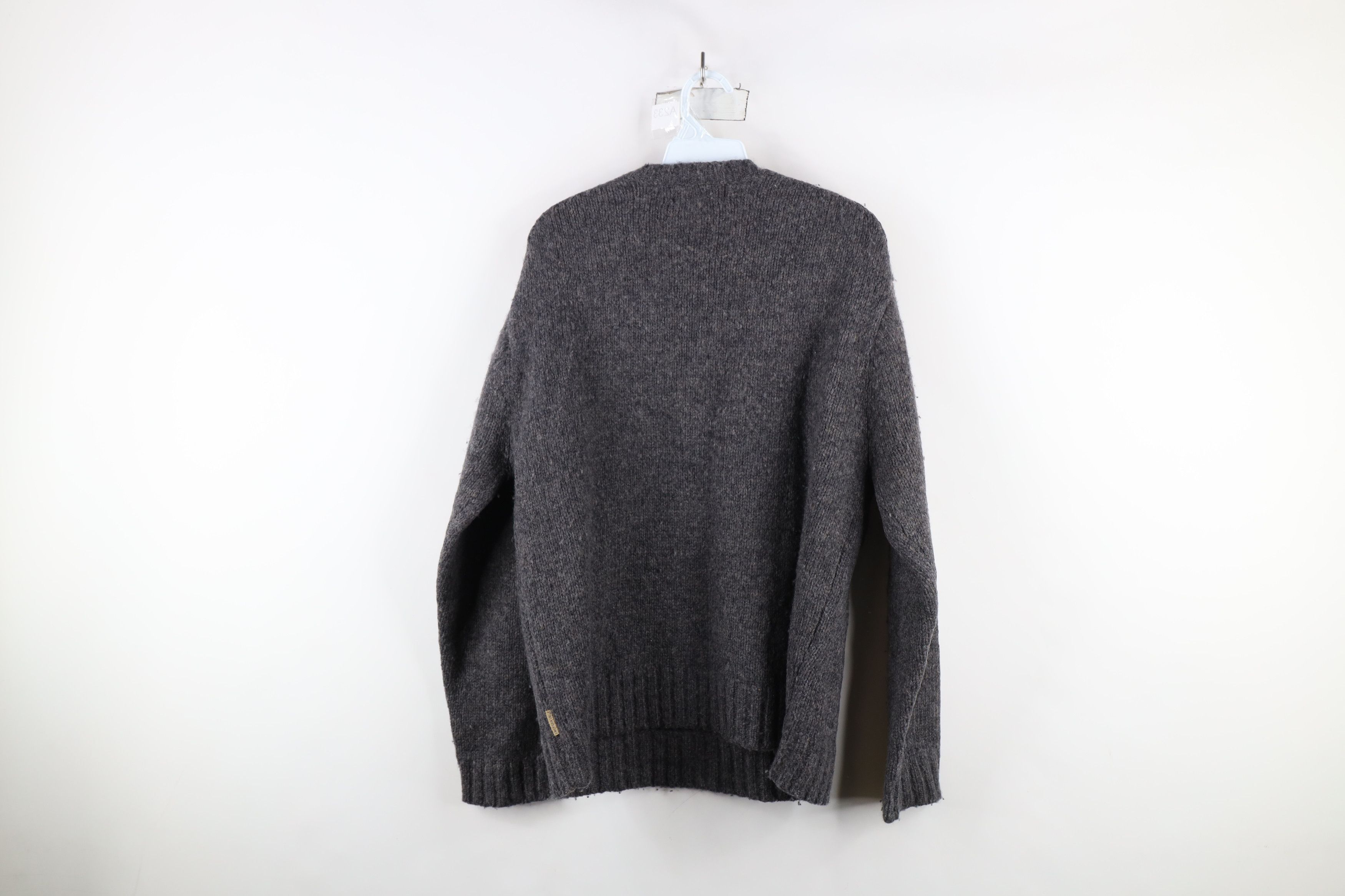 American Eagle Outfitters × Vintage Vintage 90s Y2K American Eagle Blend Knit V-Neck Sweater Size US L / EU 52-54 / 3 - 7 Thumbnail