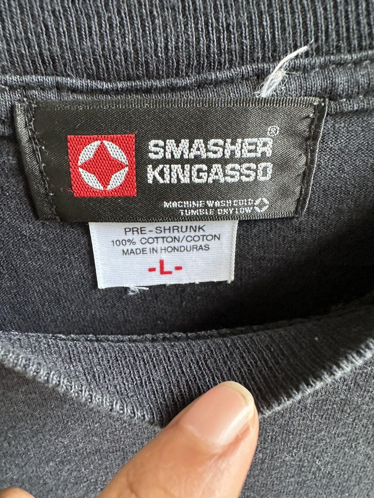 20471120 SIMPLE POEM SMASHER KINGASSO VINTAGE PUNK STYLE Size US XL / EU 56 / 4 - 6 Thumbnail