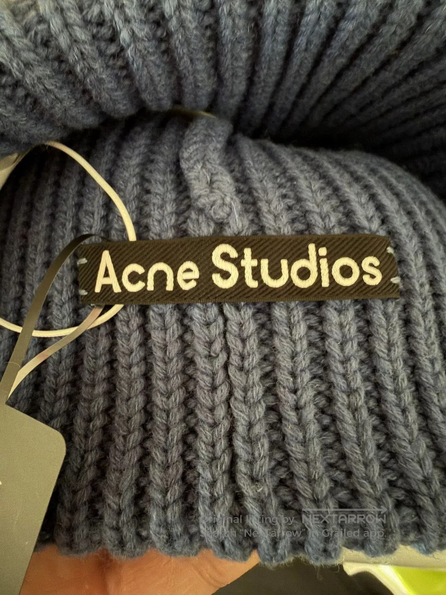 Acne Studios Acne Studios Wool Knit Hat. Size ONE SIZE - 3 Thumbnail