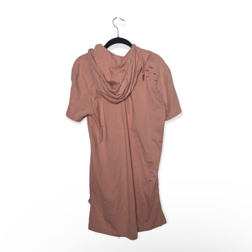 Other Screenshot Pink Distressed Hoodie Sweatshirt Size L Short Sl Size L / US 10 / IT 46 - 2 Thumbnail