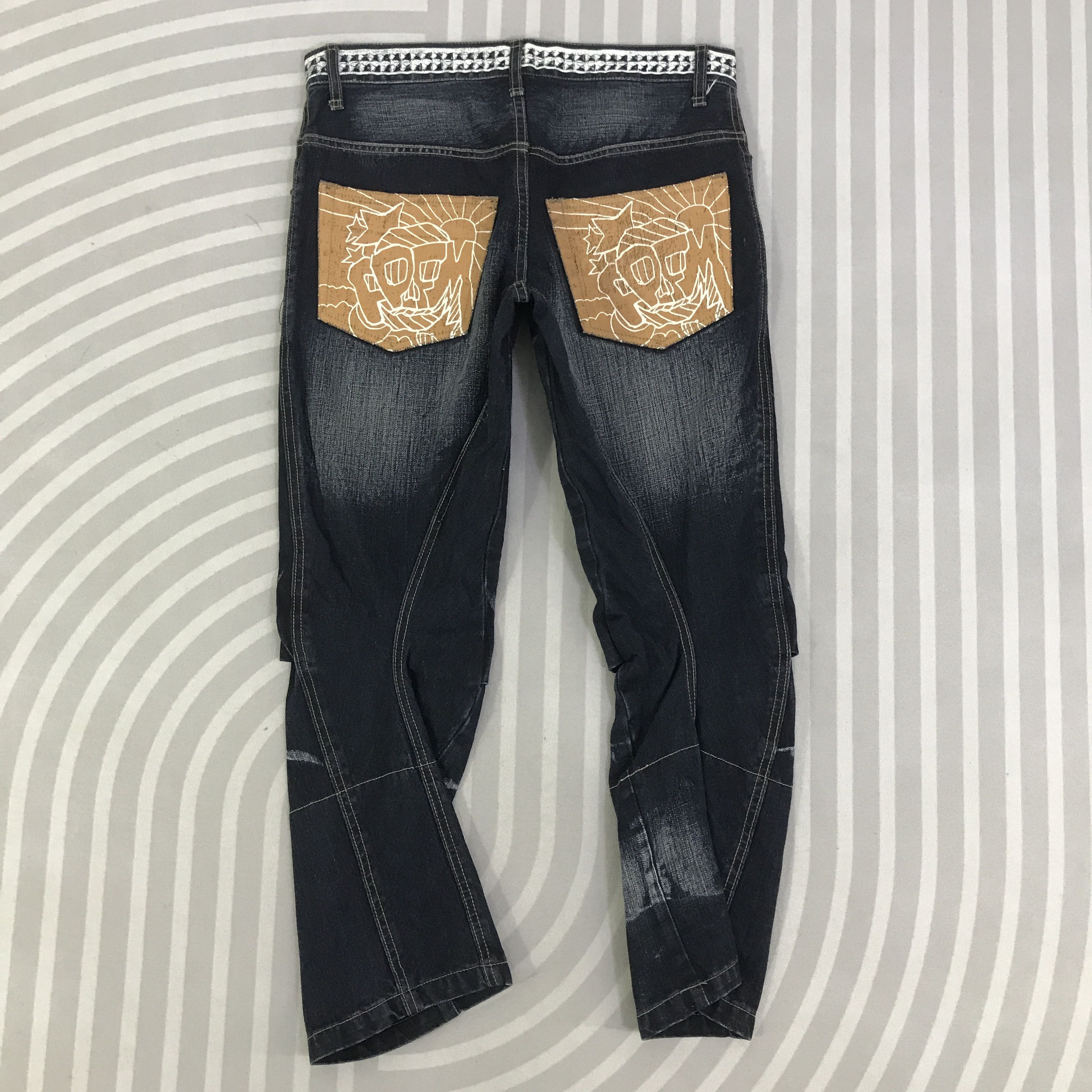 PPFM Vintage PPFM Japan Denim Jeans pants K129B13 Size US 32 / EU 48 - 4 Thumbnail