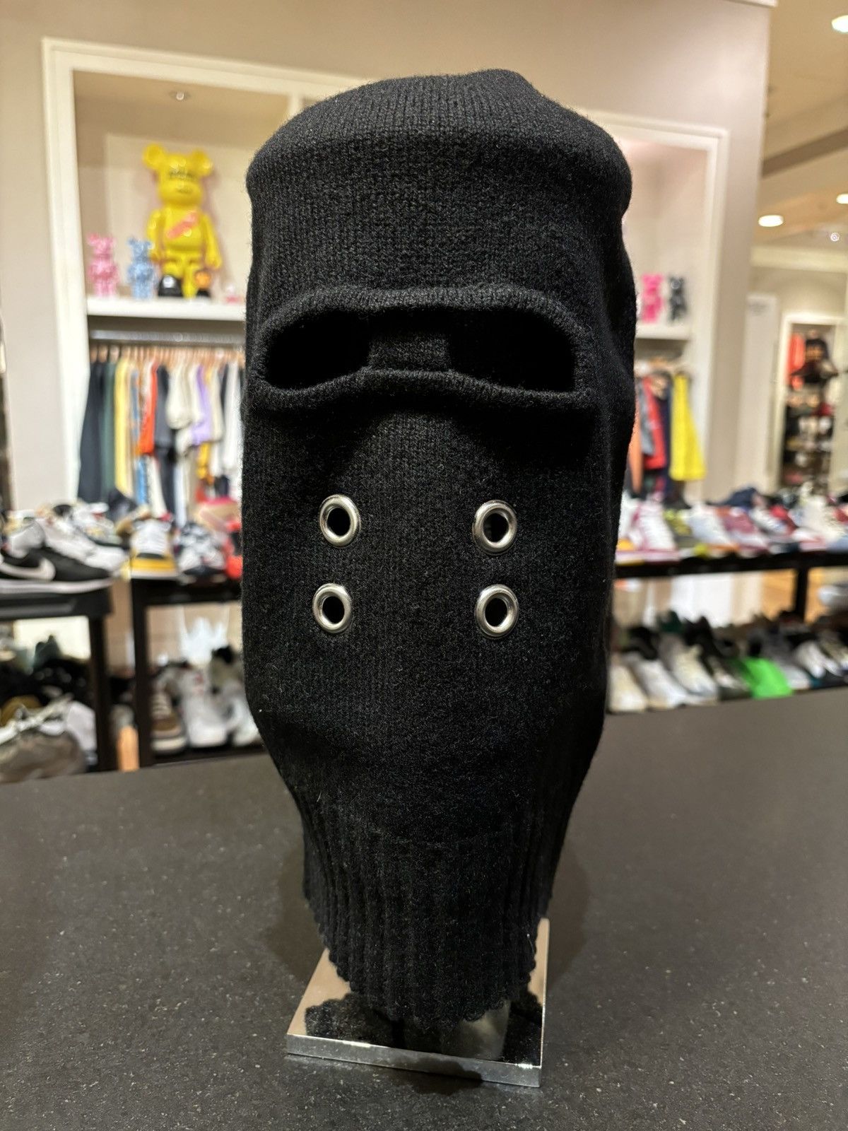 Rick Owens Rick Owen's Strobe Gimp Mask Cashmere | Grailed Rick Owens Rick Owen's Strobe Gimp Mask Cashmere | Grailed