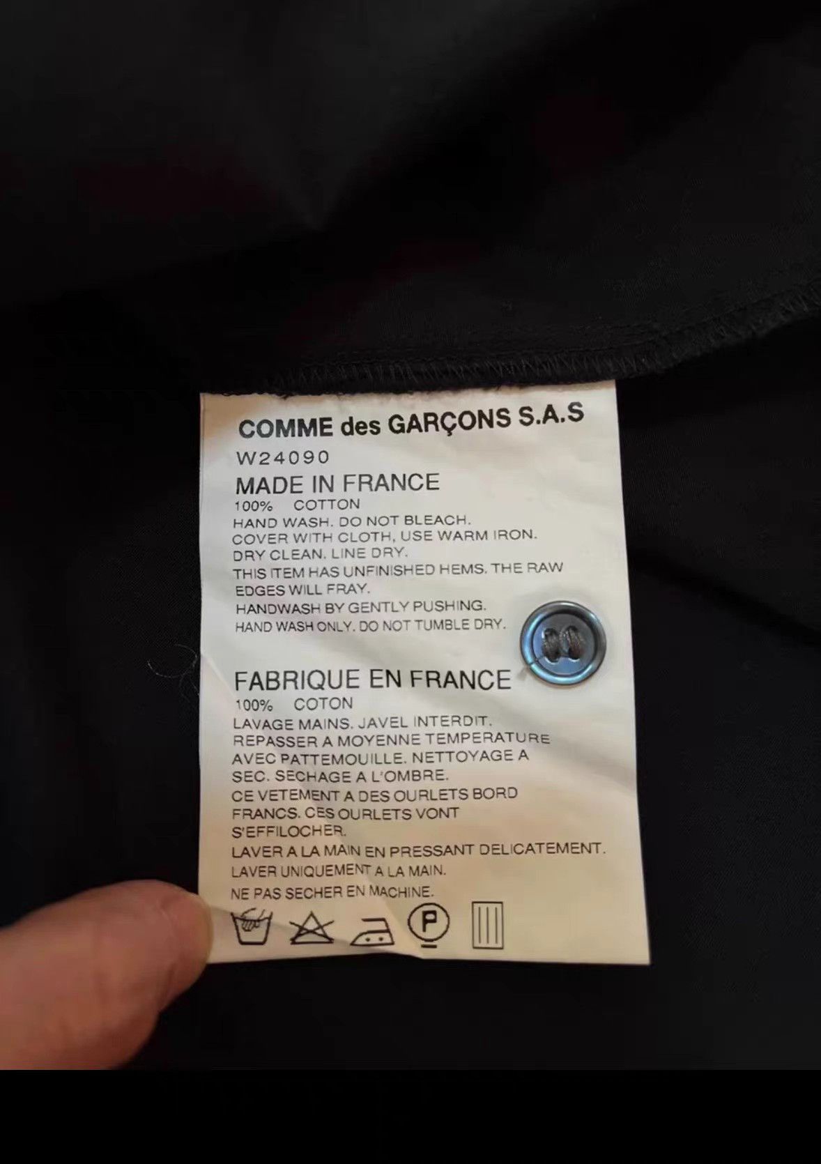 Comme des Garcons SHIRT COMME des GARÇONS SHIRT Long Sleeve Shirt K18 Size US M / EU 48-50 / 2 - 3 Thumbnail