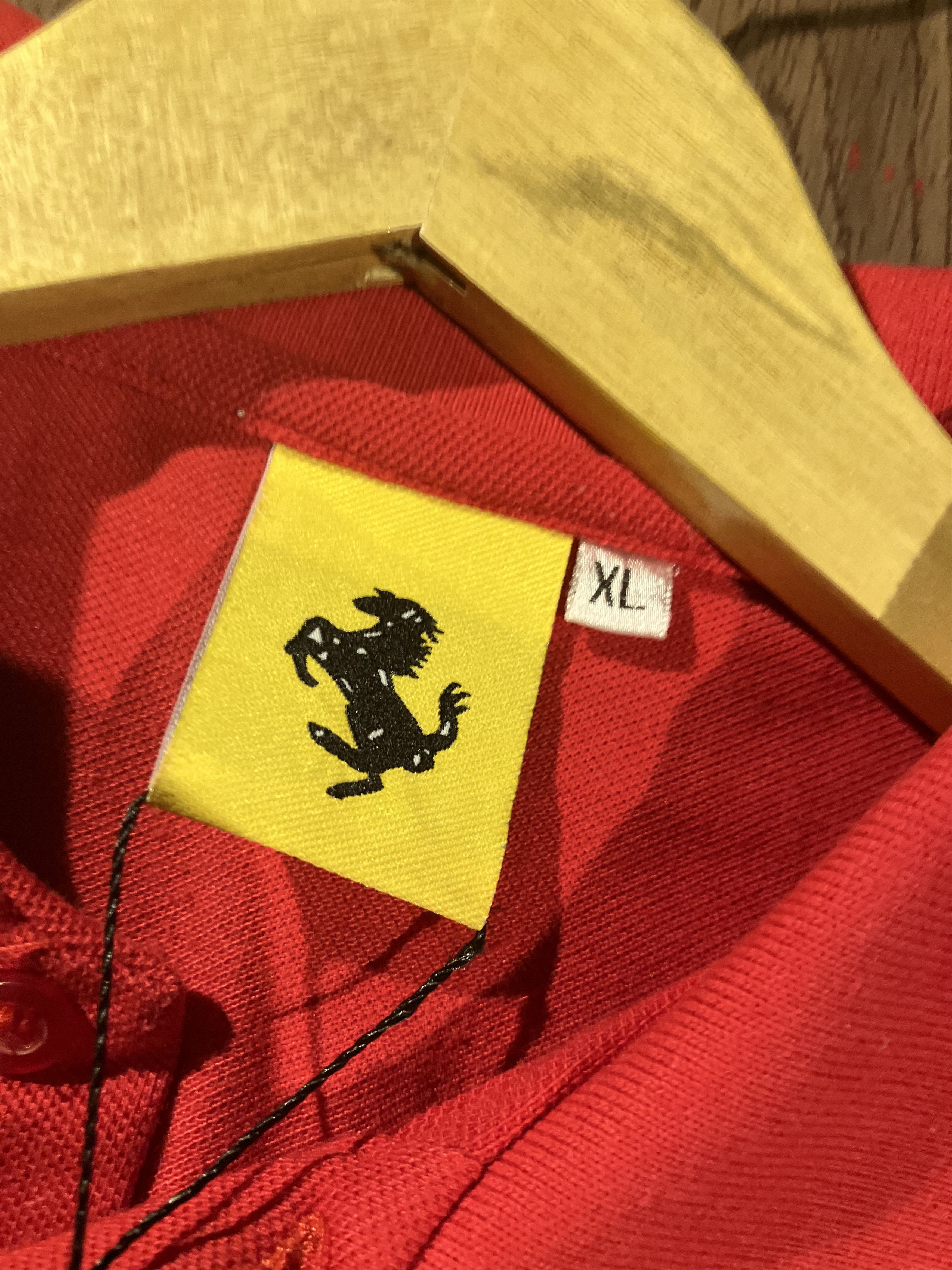 Ferrari × Formula 1 Scuderia Ferrari Team Big Logo Polo Shirt Size US L / EU 52-54 / 3 - 4 Thumbnail