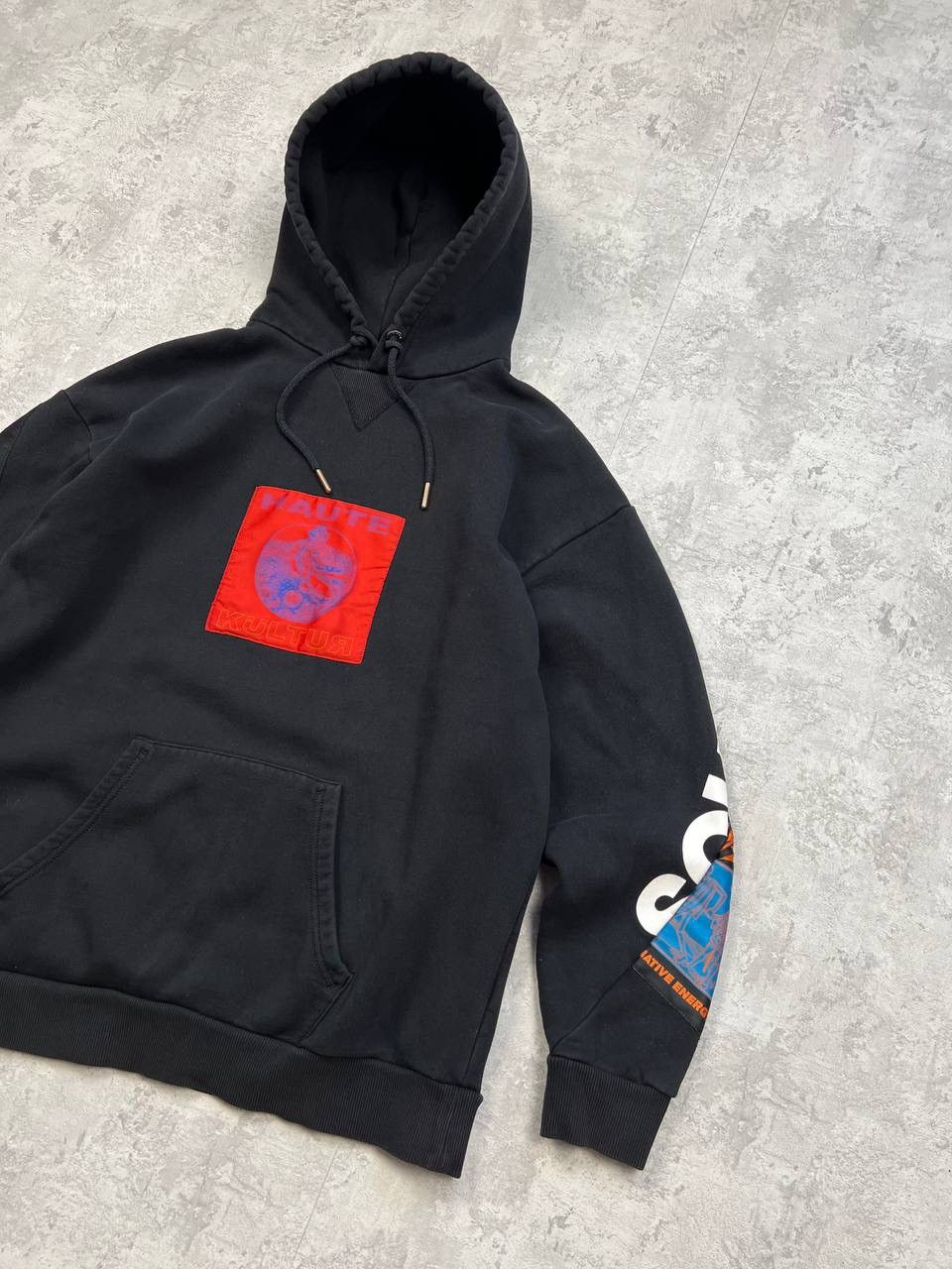 Diesel Diesel Haute Kultur Black Hoodie Big Logo Size US S / EU 44-46 / 1 - 3 Thumbnail