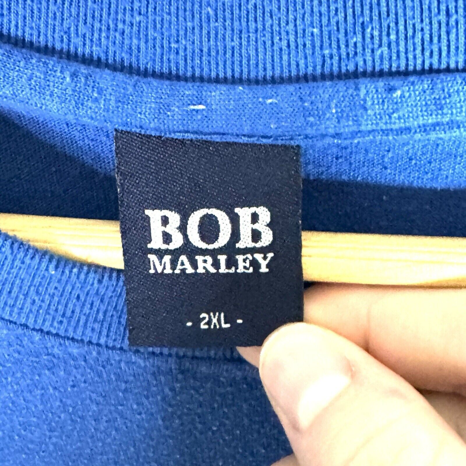Bob Marley 2006 Bob Marley Hope Road Lion Graphic T-shirt Size 2XL Blue Size US XXL / EU 58 / 5 - 9 Thumbnail
