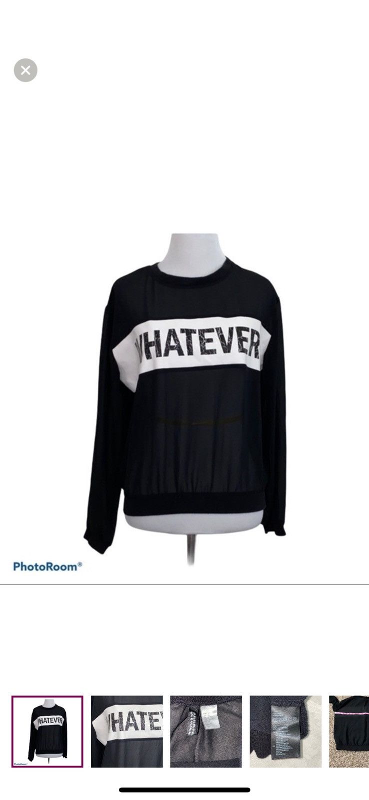 Divided Divided by H&M whatever top size 2 Size XS / US 0-2 / IT 36-38 - 1 Thumbnail
