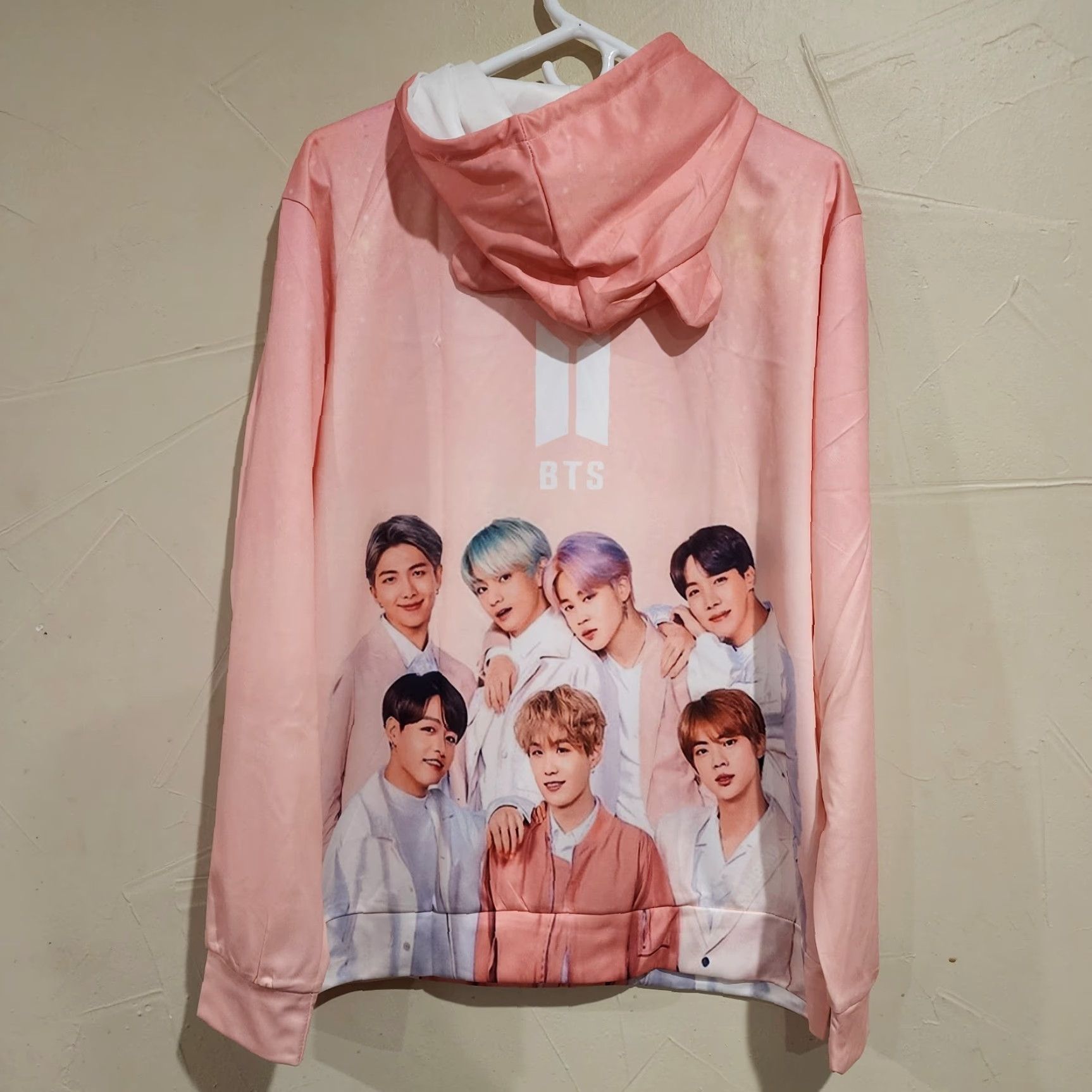Sears BTS Band Orange Long Sleeve Hoodie Sweatshirt Size US L / EU 52-54 / 3 - 5 Thumbnail